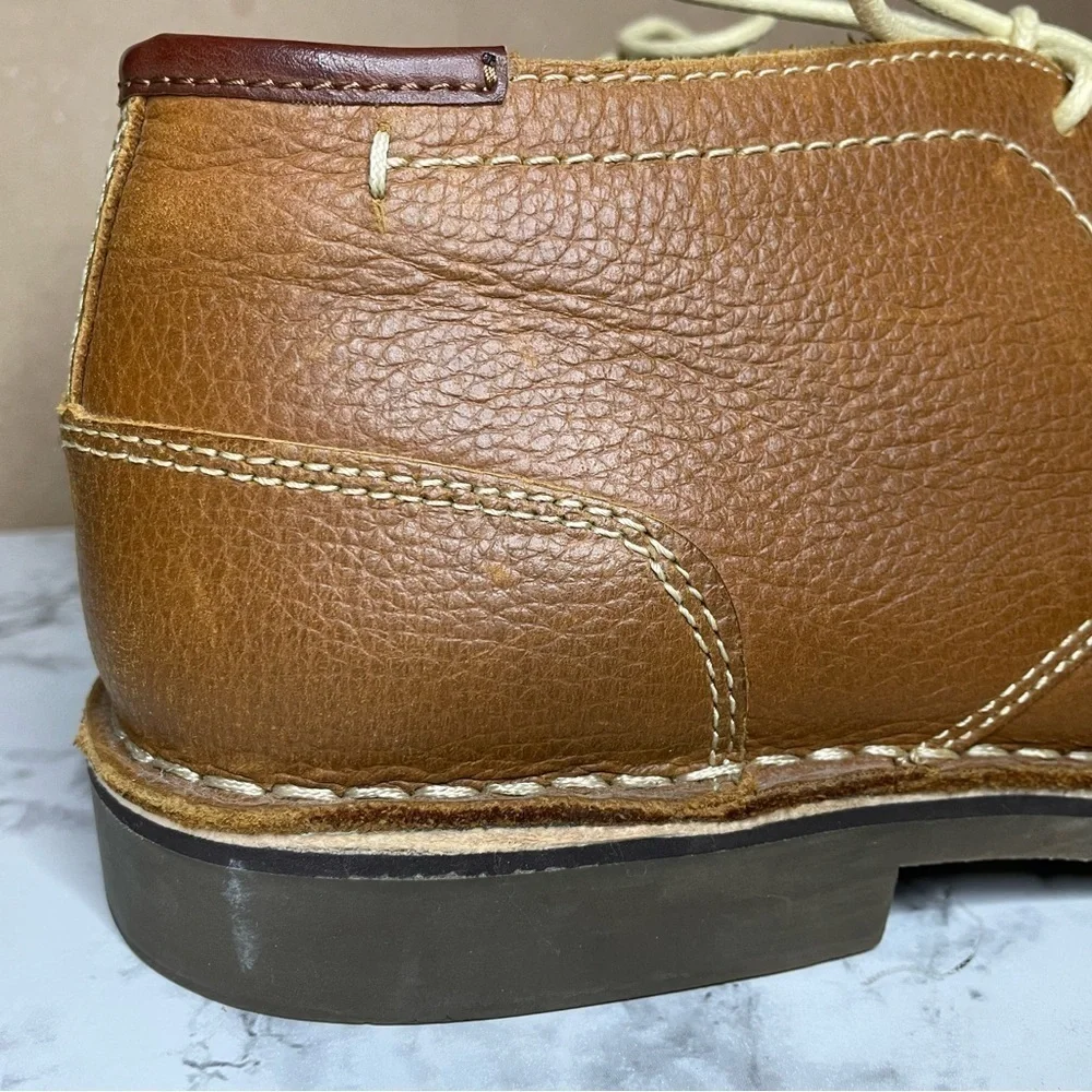 Kenneth Cole Reaction “Desert Wind” Leather Chukka Boots | Men’s 13 | Tan Brown